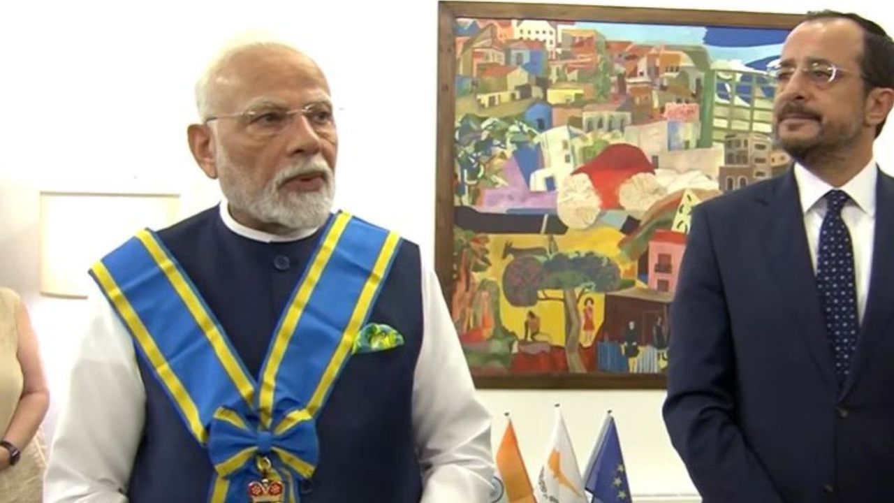 PM Modi honoured in Cyprus: यूरोप की ओर भारत का नया रुख! साइप्रस में पीएम मोदी ने रखी नई साझेदारी की नींव