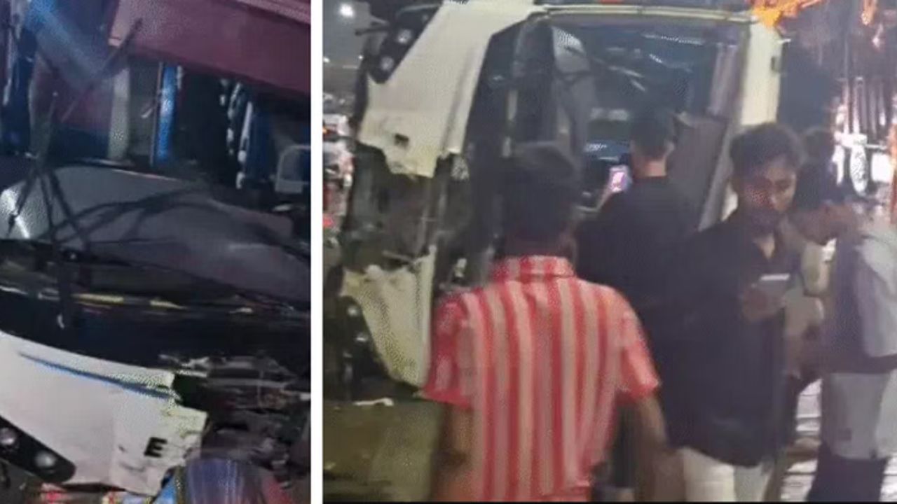 Indore News: इंदौर में खौफनाक सड़क हादसा! ओवरब्रिज पर पलटा वाहन, रात के सन्नाटे में चीख-पुकार